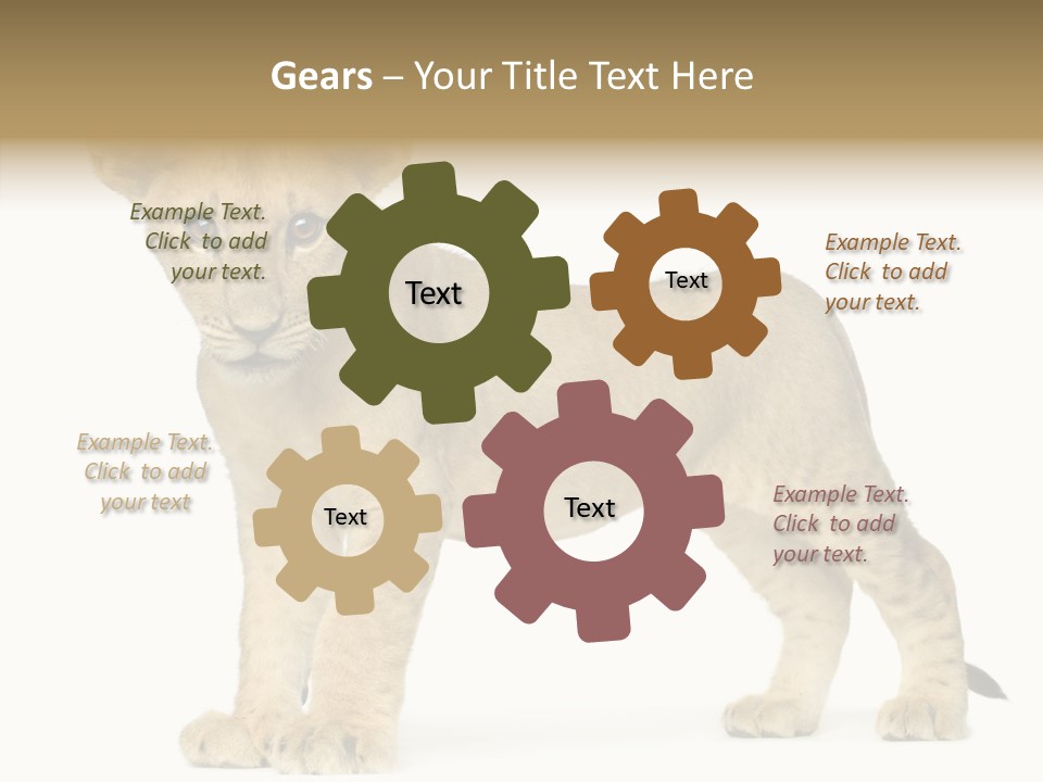 Tail Whisker Shot PowerPoint Template