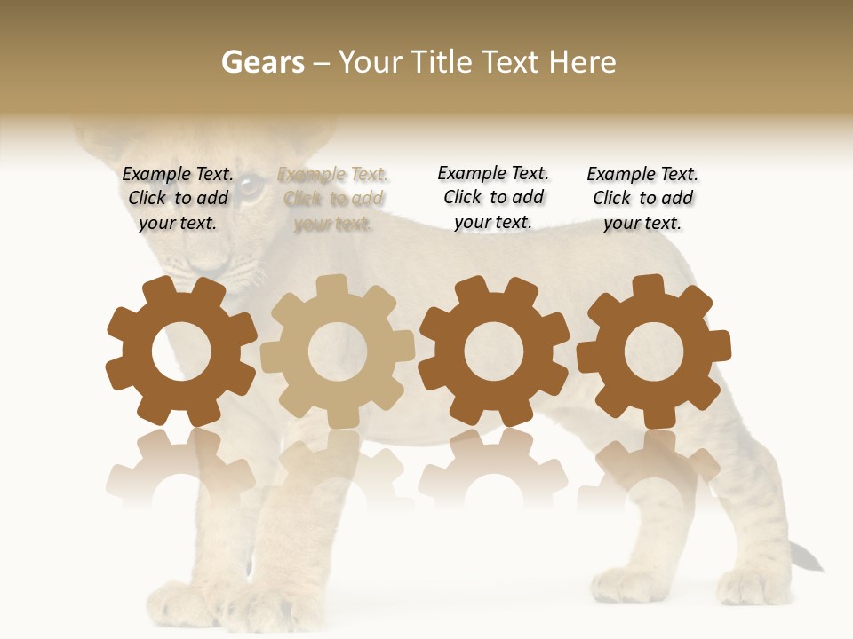 Tail Whisker Shot PowerPoint Template