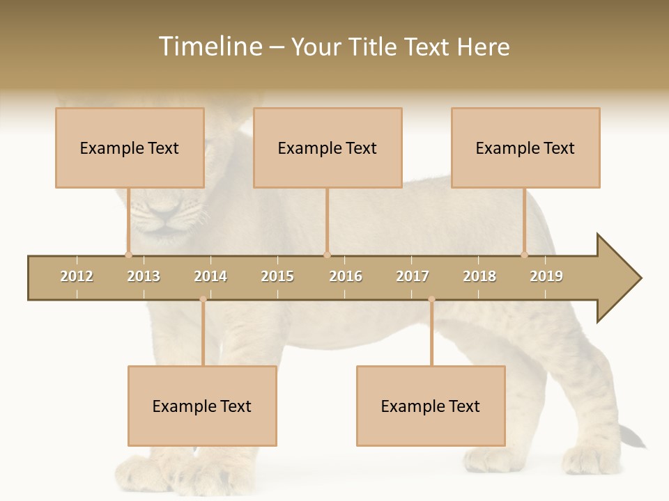 Tail Whisker Shot PowerPoint Template