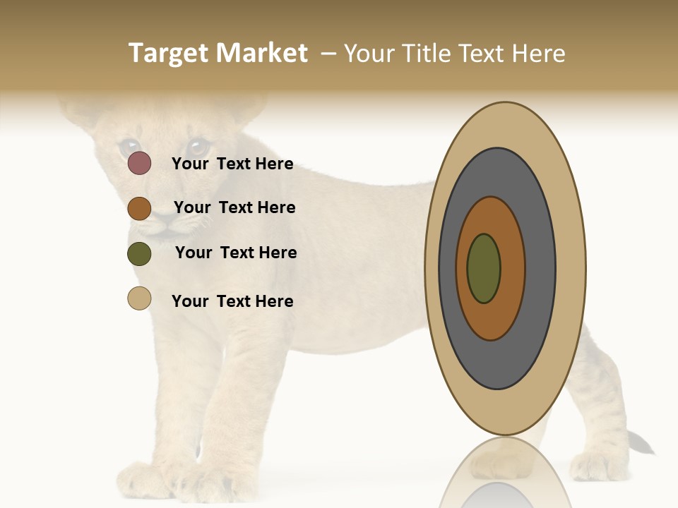 Tail Whisker Shot PowerPoint Template