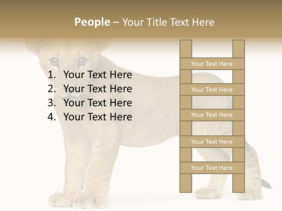 Tail Whisker Shot PowerPoint Template