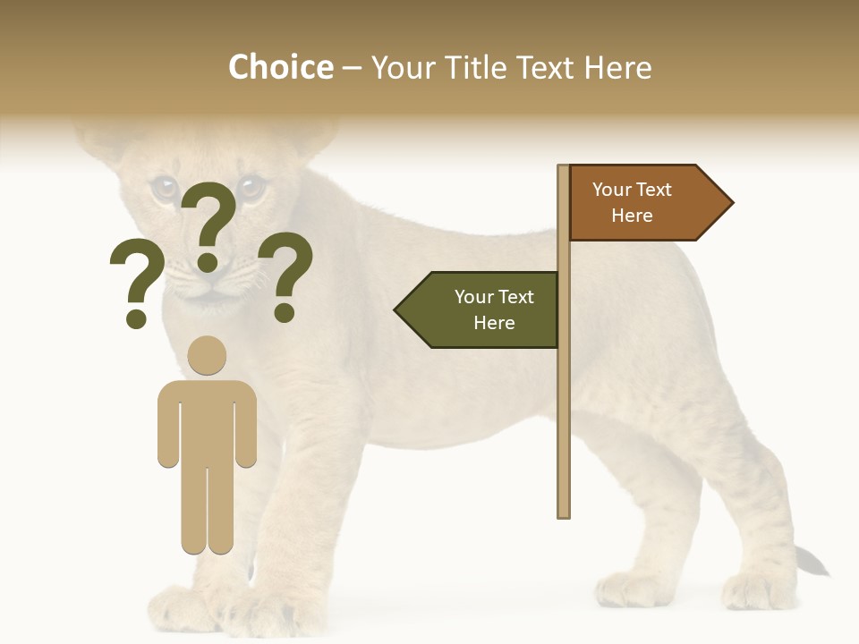 Tail Whisker Shot PowerPoint Template