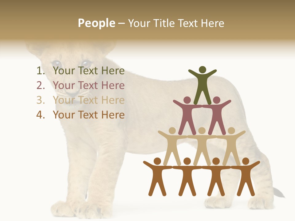 Tail Whisker Shot PowerPoint Template