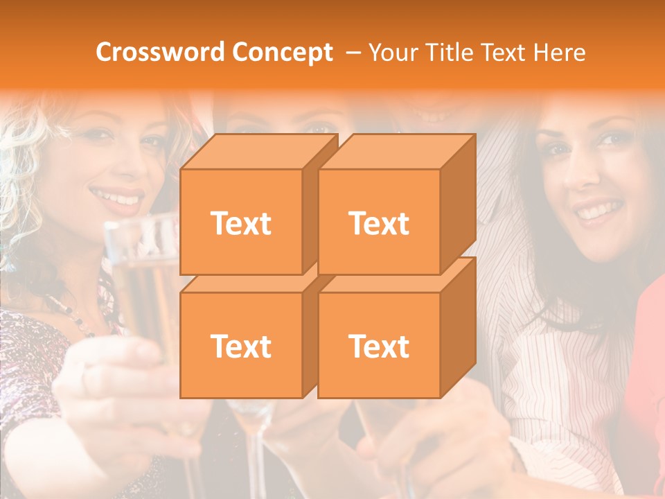 X Mas Males Laughing PowerPoint Template