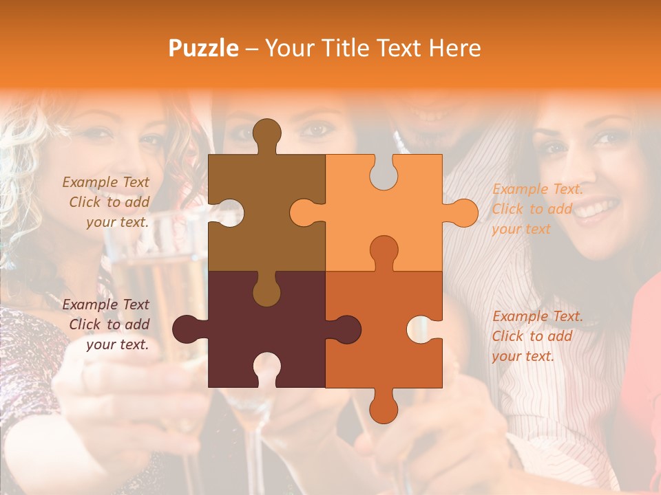 X Mas Males Laughing PowerPoint Template