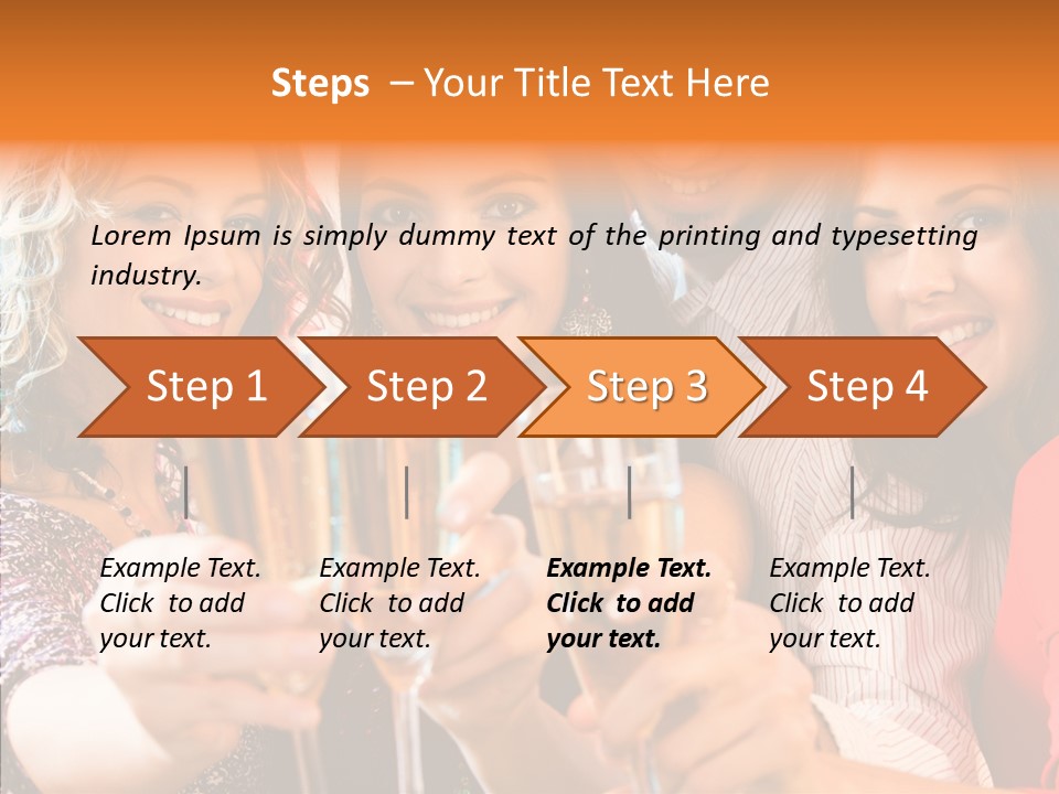 X Mas Males Laughing PowerPoint Template