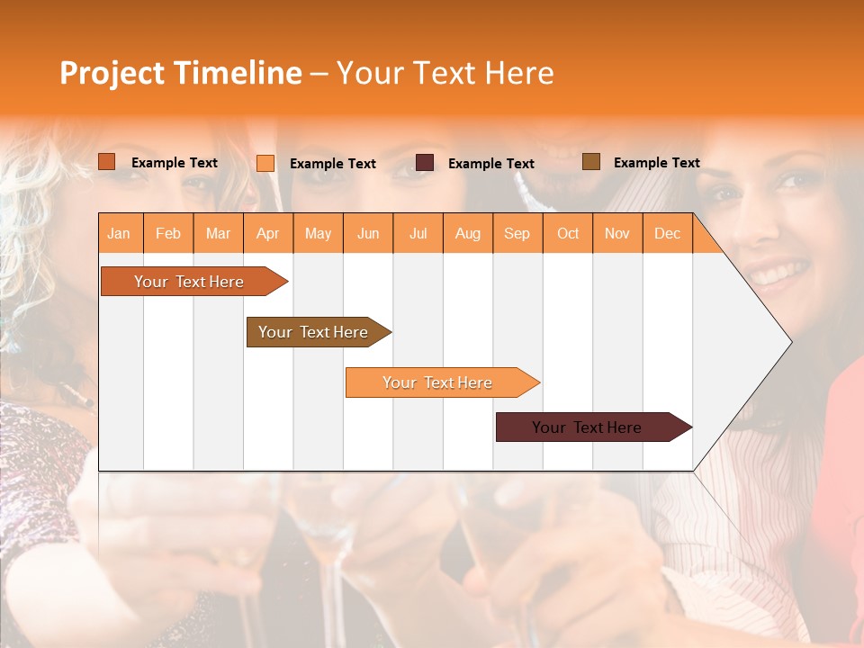X Mas Males Laughing PowerPoint Template