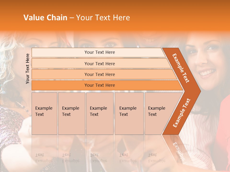 X Mas Males Laughing PowerPoint Template