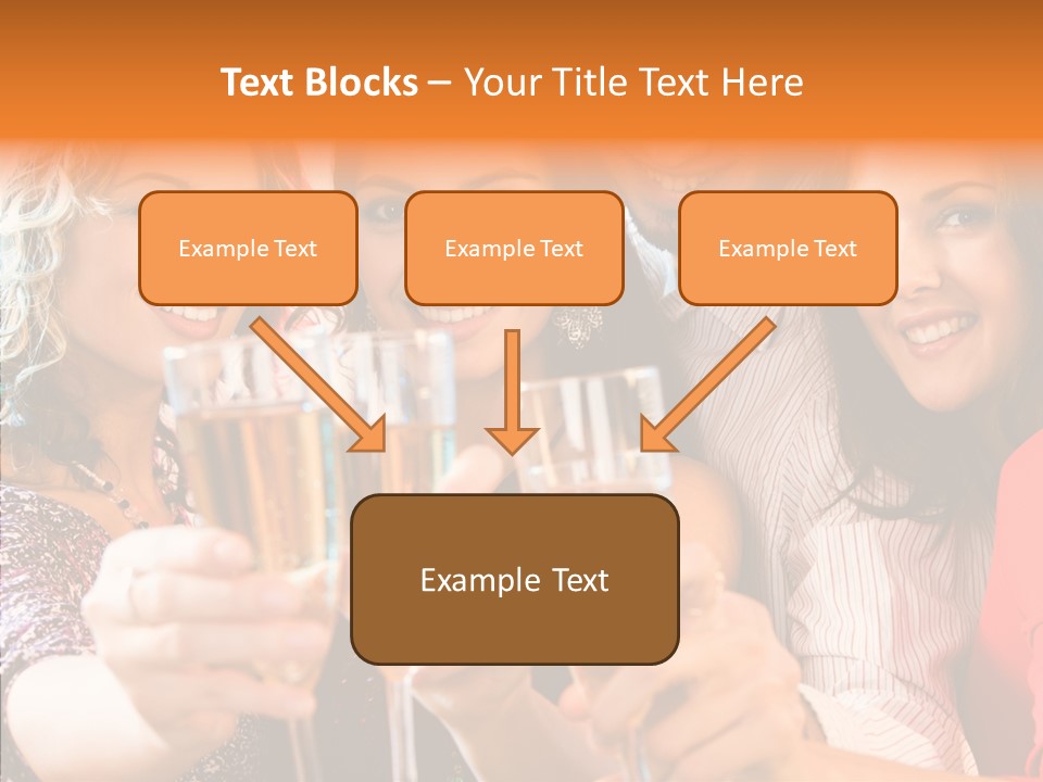 X Mas Males Laughing PowerPoint Template