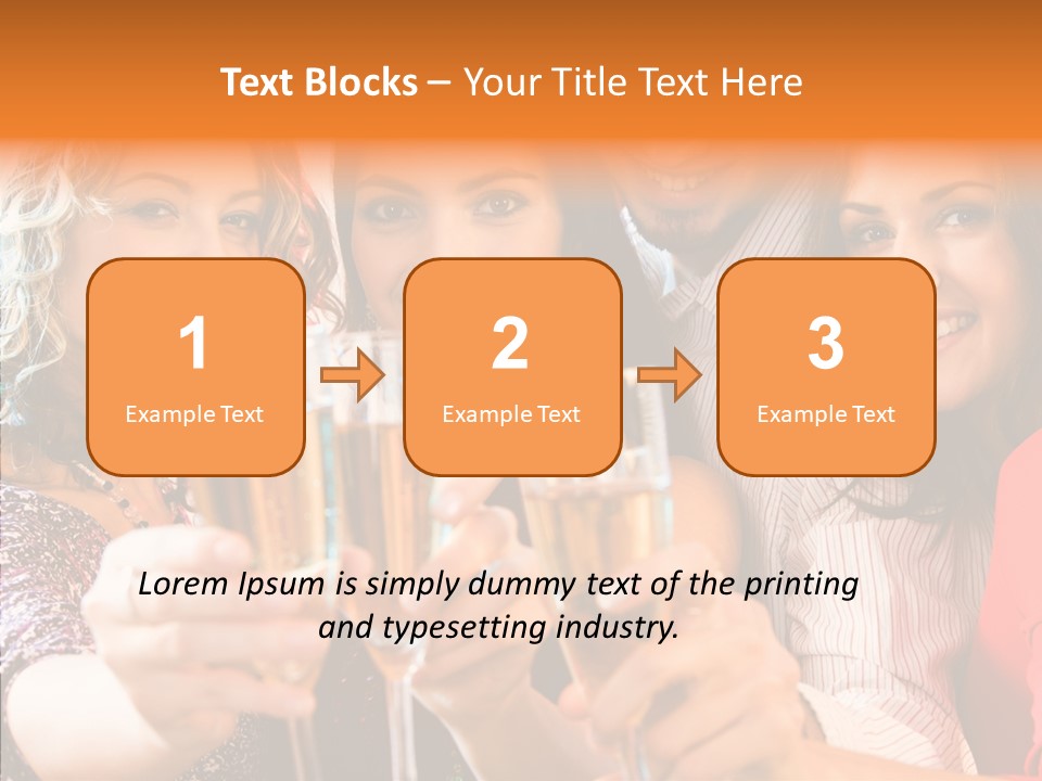 X Mas Males Laughing PowerPoint Template