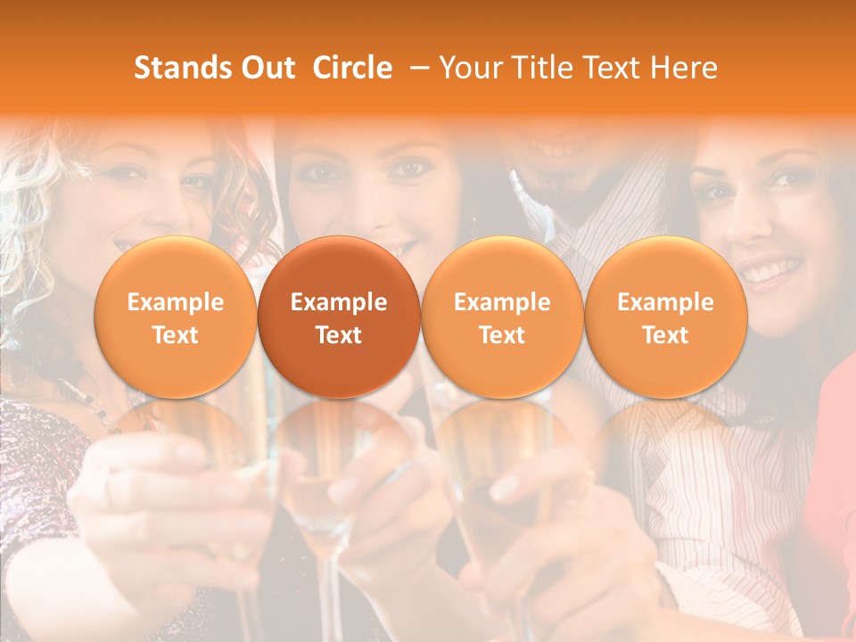 X Mas Males Laughing PowerPoint Template