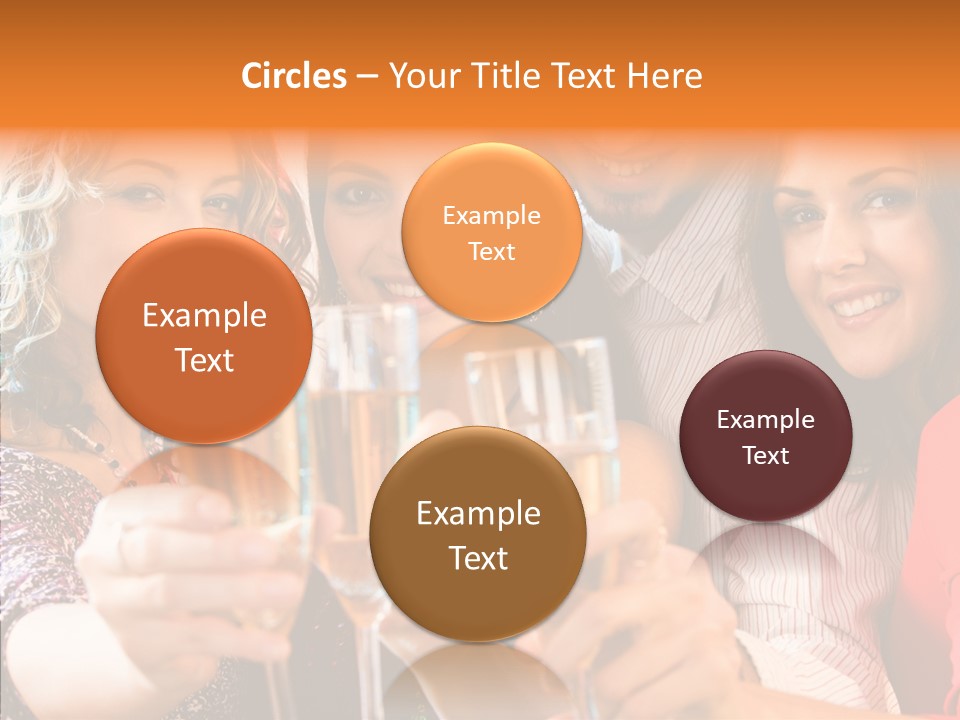 X Mas Males Laughing PowerPoint Template