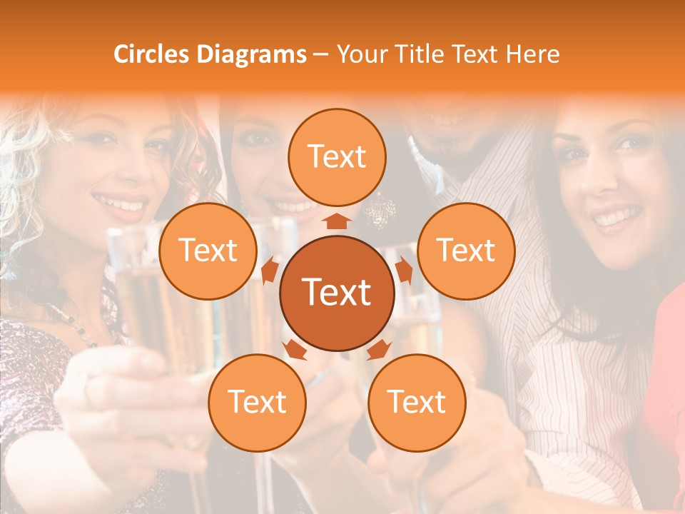 X Mas Males Laughing PowerPoint Template