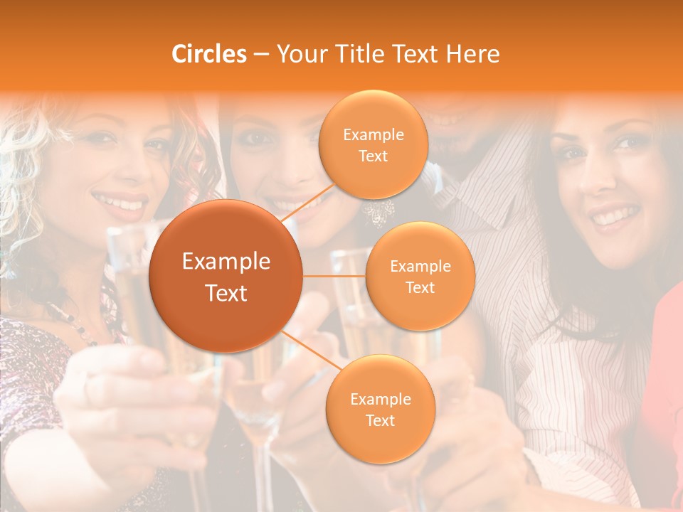 X Mas Males Laughing PowerPoint Template