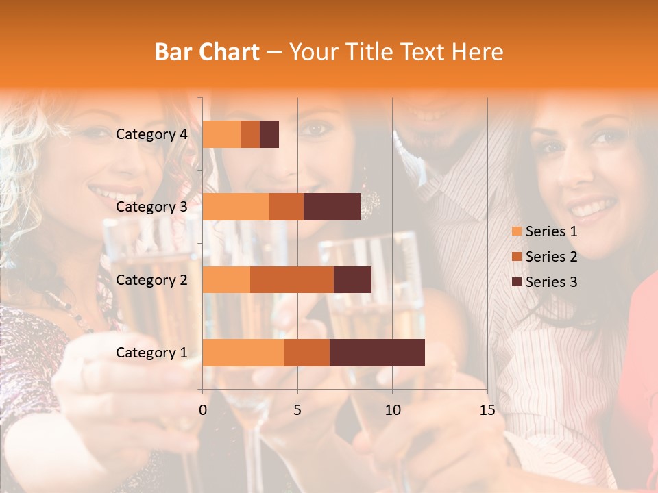 X Mas Males Laughing PowerPoint Template