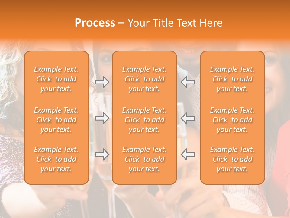 X Mas Males Laughing PowerPoint Template