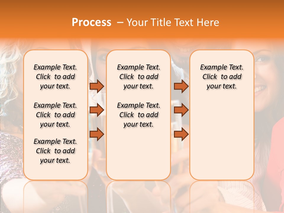 X Mas Males Laughing PowerPoint Template