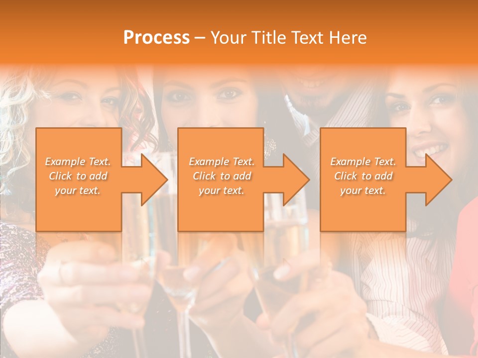 X Mas Males Laughing PowerPoint Template