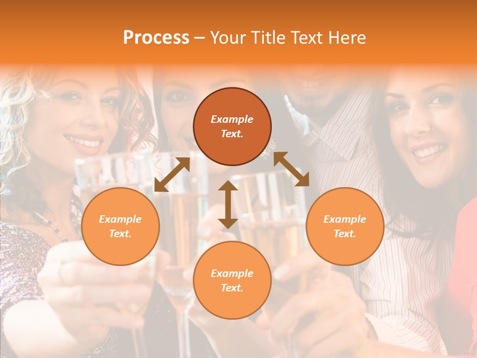 X Mas Males Laughing PowerPoint Template