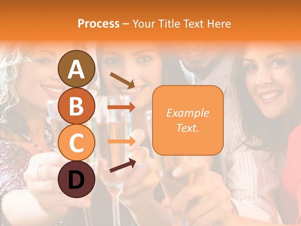 X Mas Males Laughing PowerPoint Template