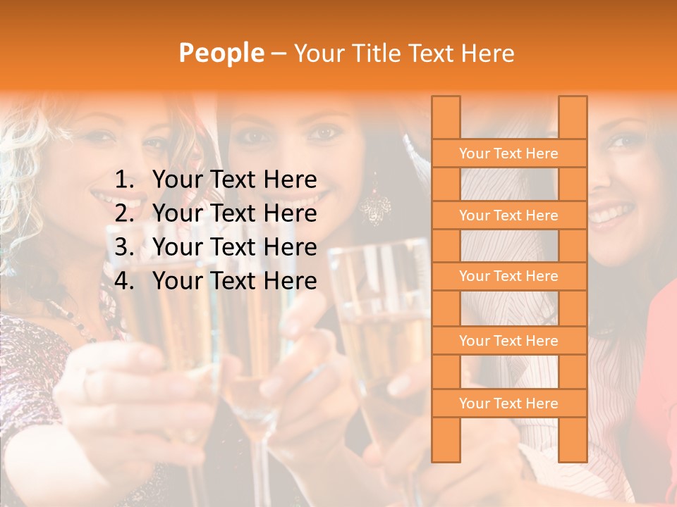 X Mas Males Laughing PowerPoint Template