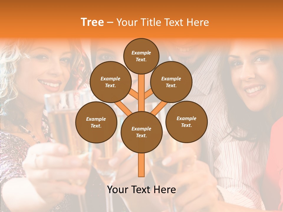 X Mas Males Laughing PowerPoint Template