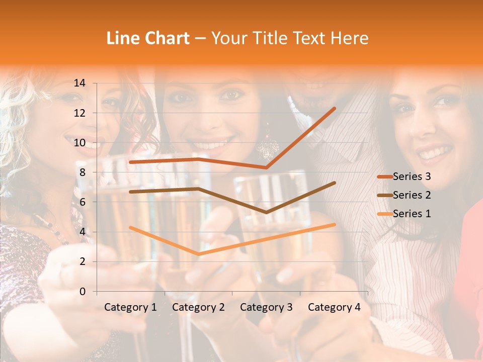 X Mas Males Laughing PowerPoint Template