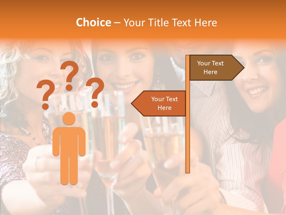 X Mas Males Laughing PowerPoint Template