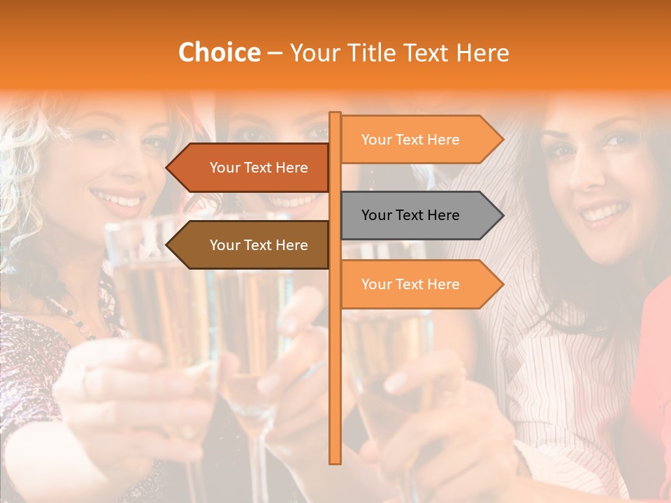 X Mas Males Laughing PowerPoint Template