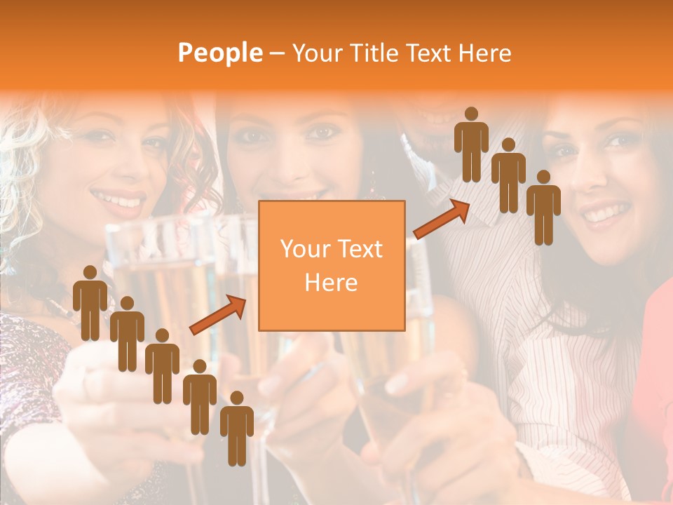 X Mas Males Laughing PowerPoint Template