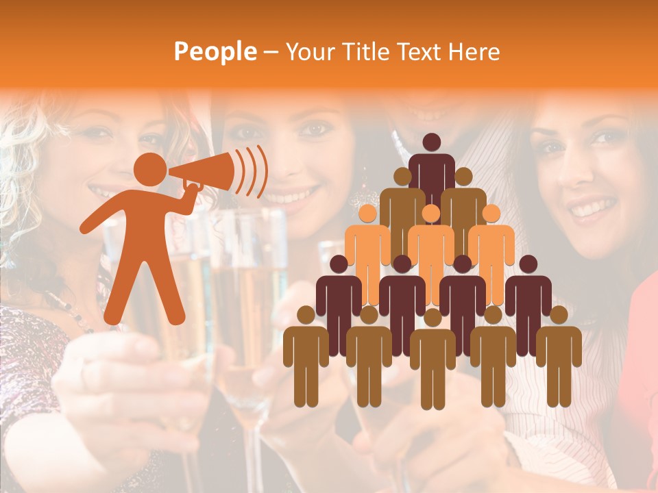 X Mas Males Laughing PowerPoint Template