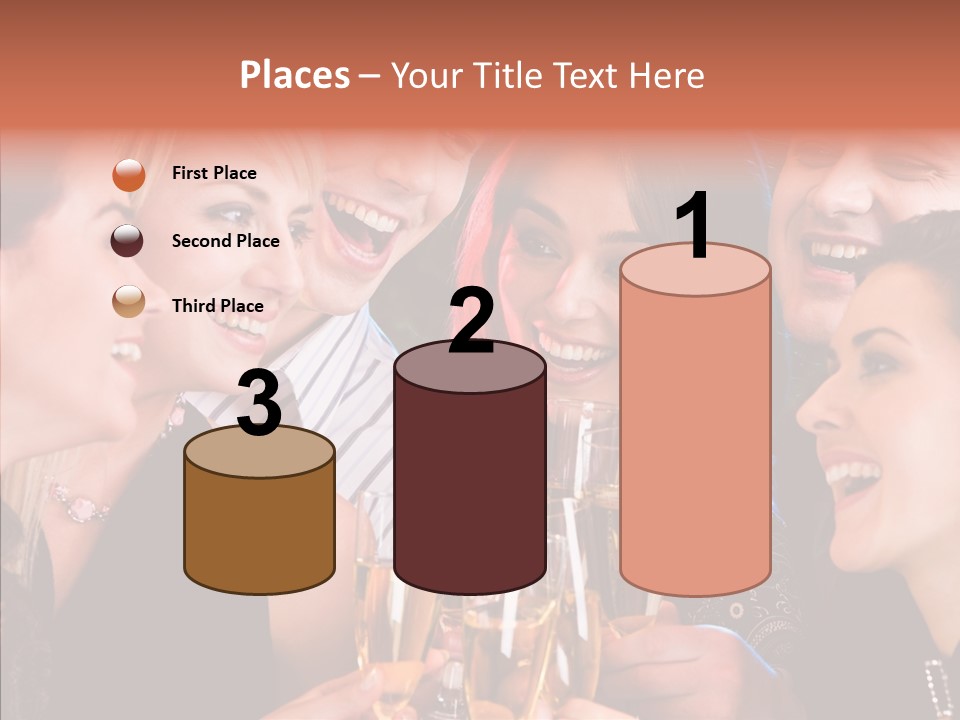 Friendship Nightclub Alcohol PowerPoint Template