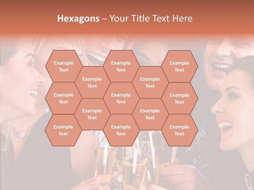 Friendship Nightclub Alcohol PowerPoint Template