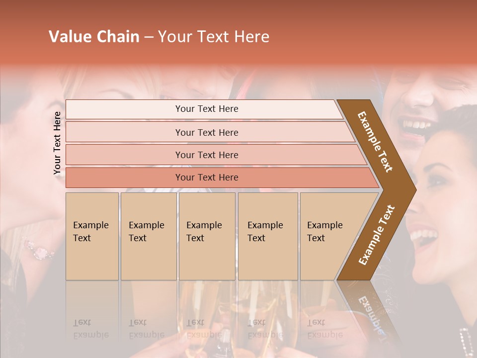 Friendship Nightclub Alcohol PowerPoint Template