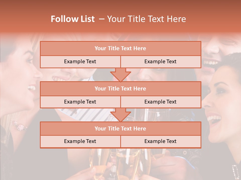 Friendship Nightclub Alcohol PowerPoint Template