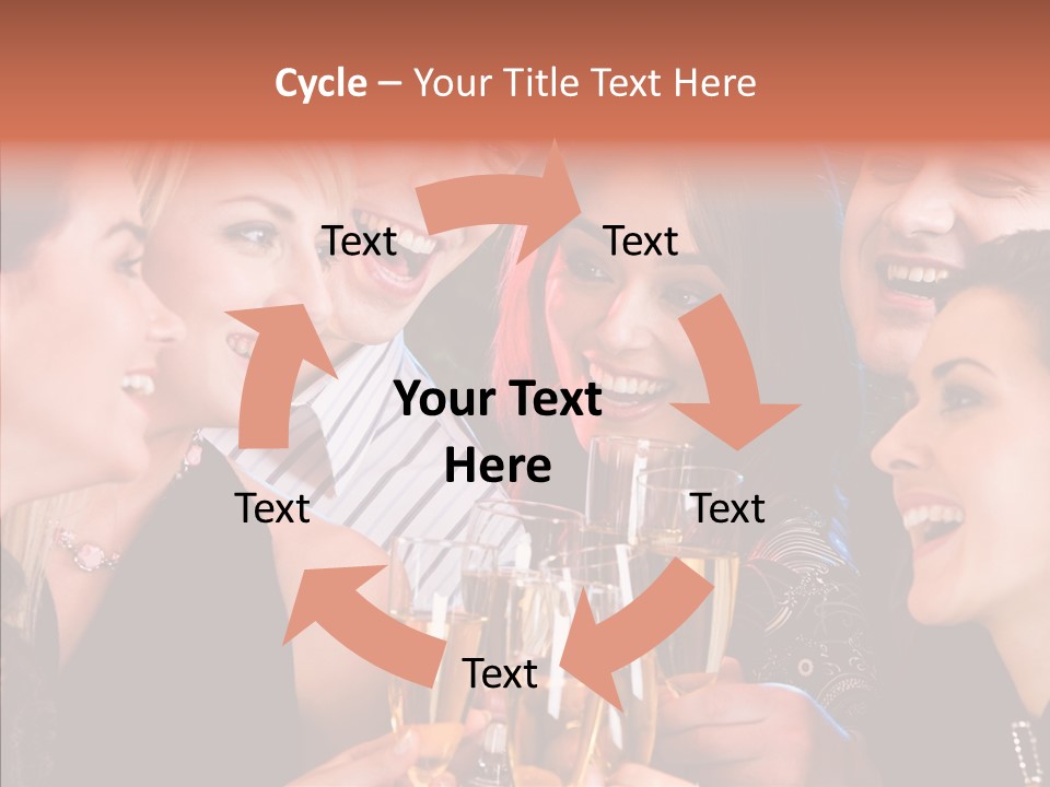 Friendship Nightclub Alcohol PowerPoint Template