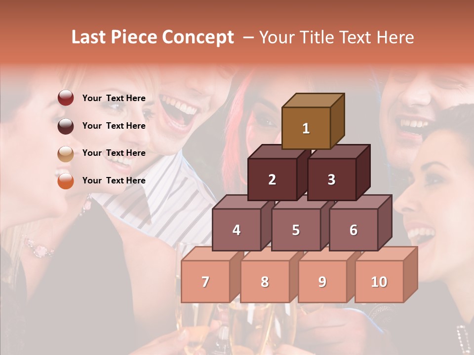 Friendship Nightclub Alcohol PowerPoint Template