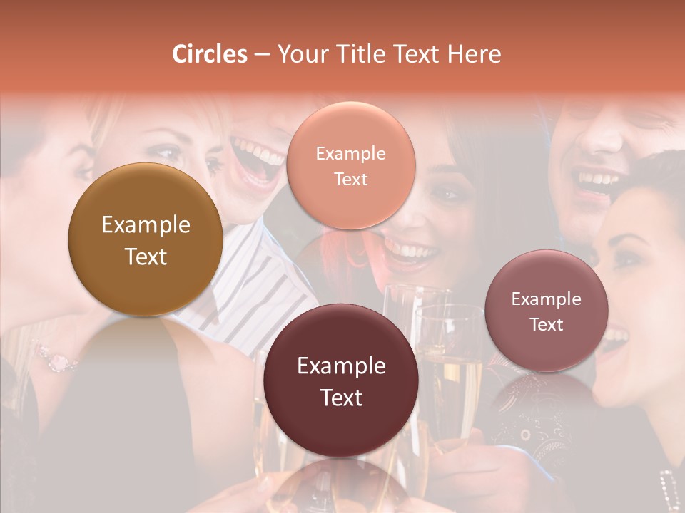 Friendship Nightclub Alcohol PowerPoint Template