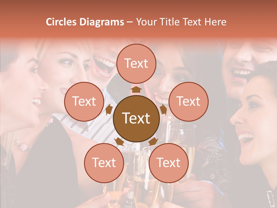 Friendship Nightclub Alcohol PowerPoint Template