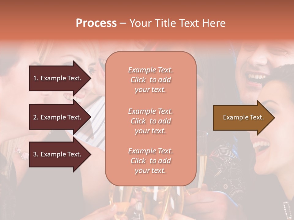 Friendship Nightclub Alcohol PowerPoint Template