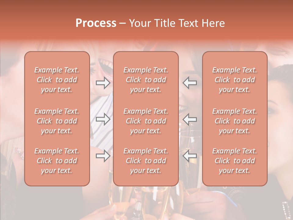 Friendship Nightclub Alcohol PowerPoint Template
