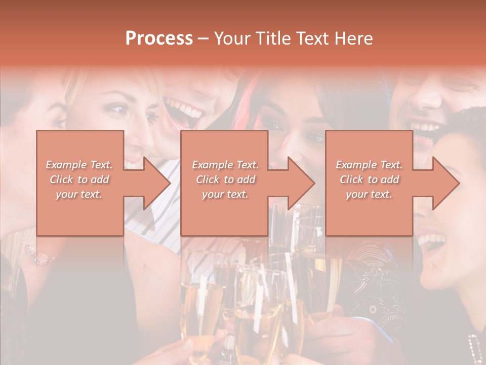 Friendship Nightclub Alcohol PowerPoint Template