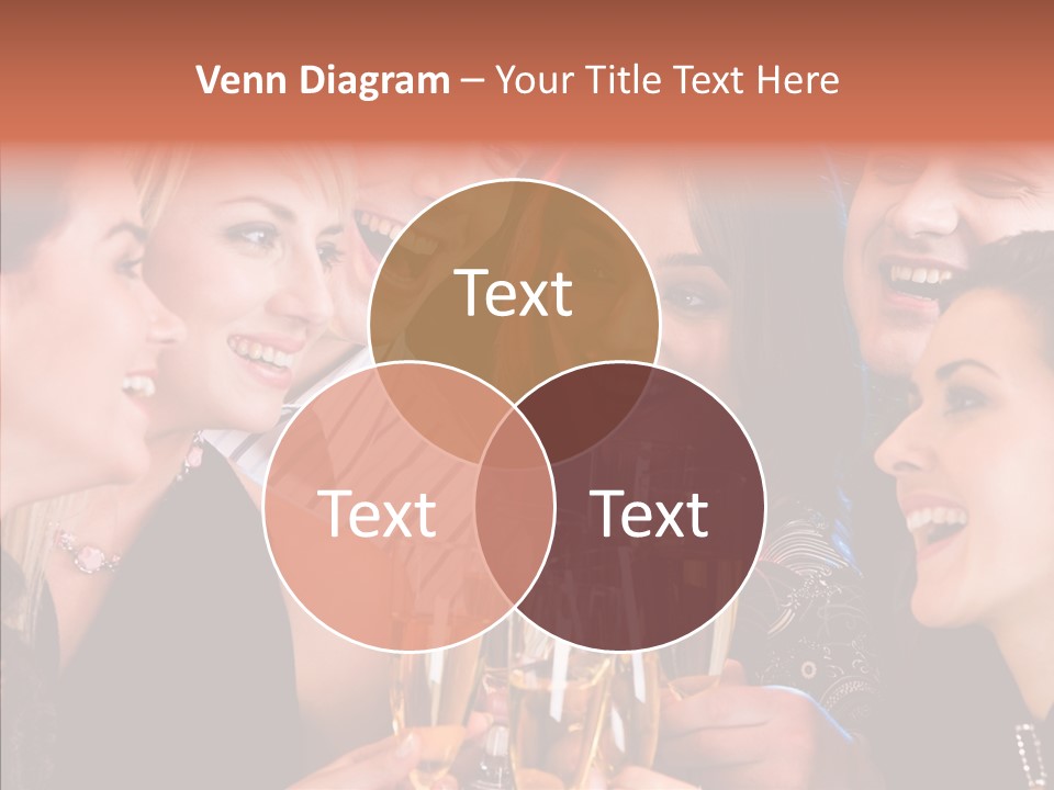 Friendship Nightclub Alcohol PowerPoint Template