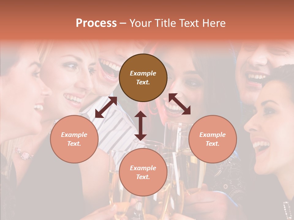 Friendship Nightclub Alcohol PowerPoint Template