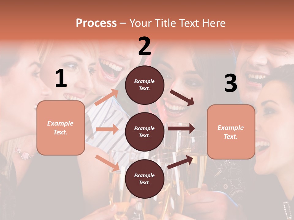 Friendship Nightclub Alcohol PowerPoint Template