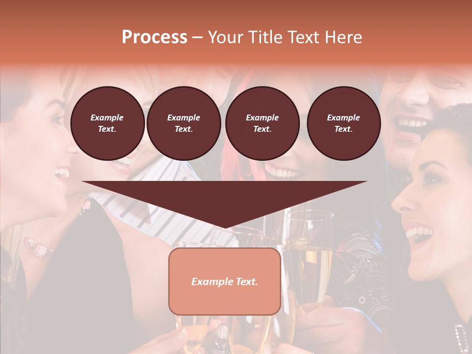 Friendship Nightclub Alcohol PowerPoint Template