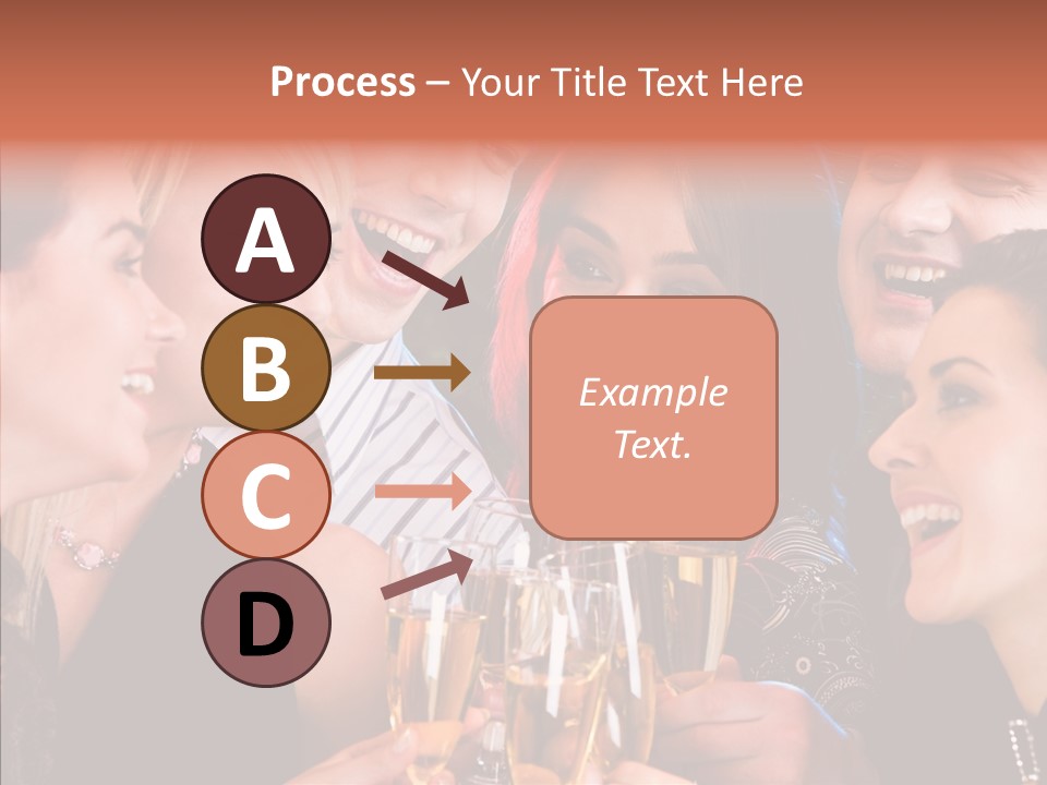 Friendship Nightclub Alcohol PowerPoint Template