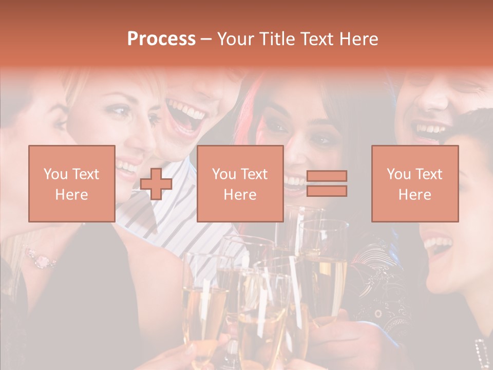 Friendship Nightclub Alcohol PowerPoint Template