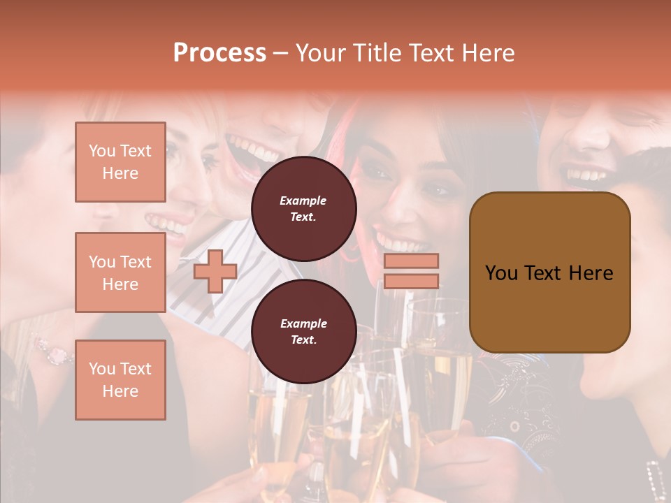 Friendship Nightclub Alcohol PowerPoint Template