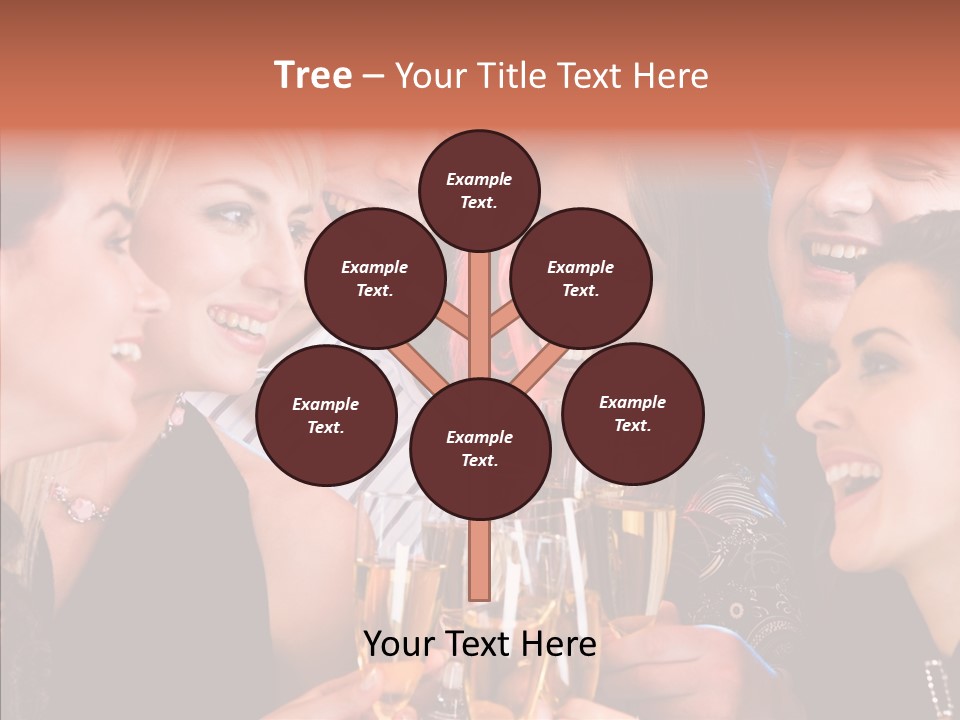 Friendship Nightclub Alcohol PowerPoint Template